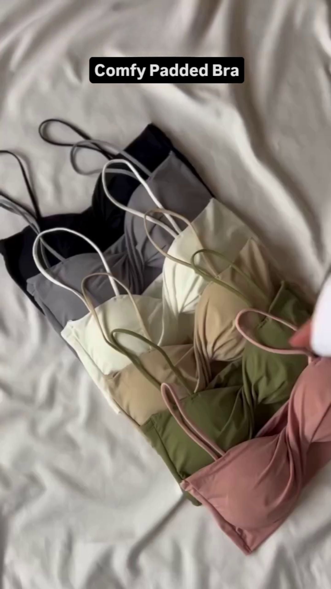 Comfy Padded Stylish Cotton Bra