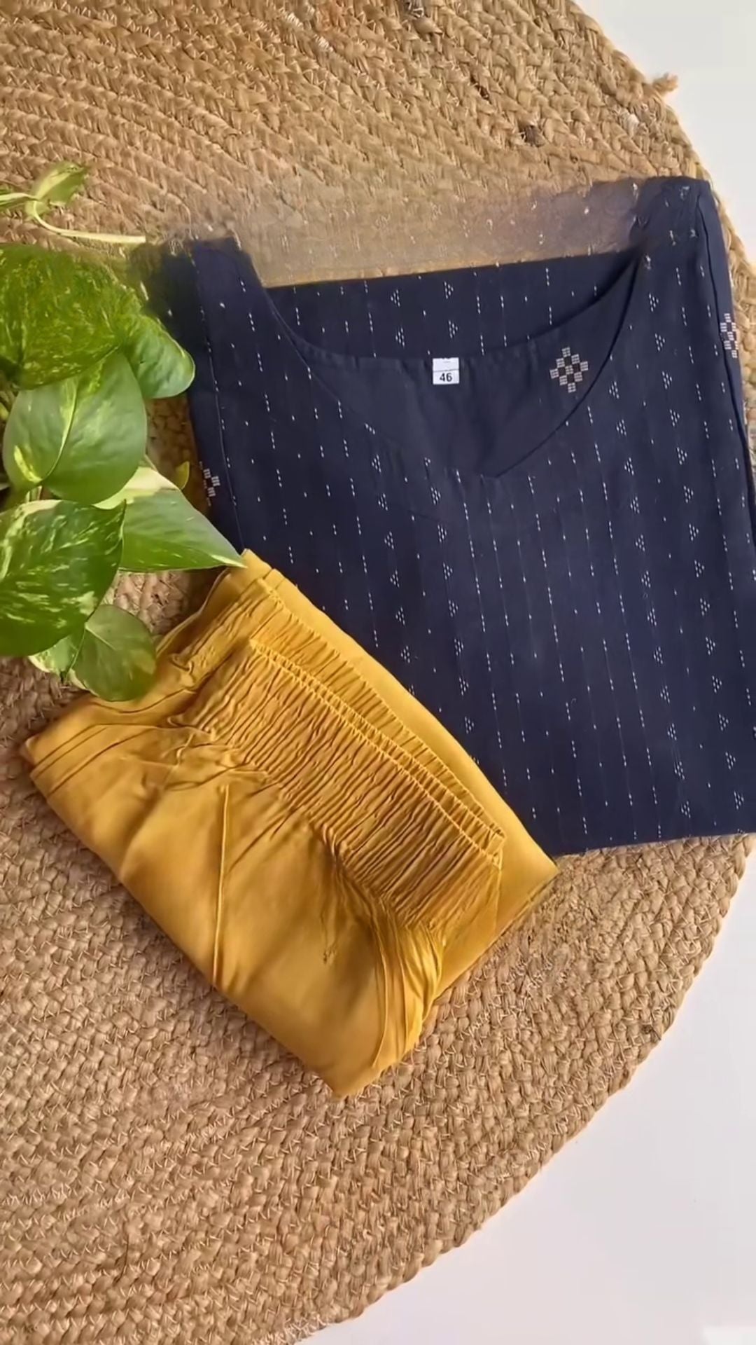 Summer Style Pure Cotton Kurta Set