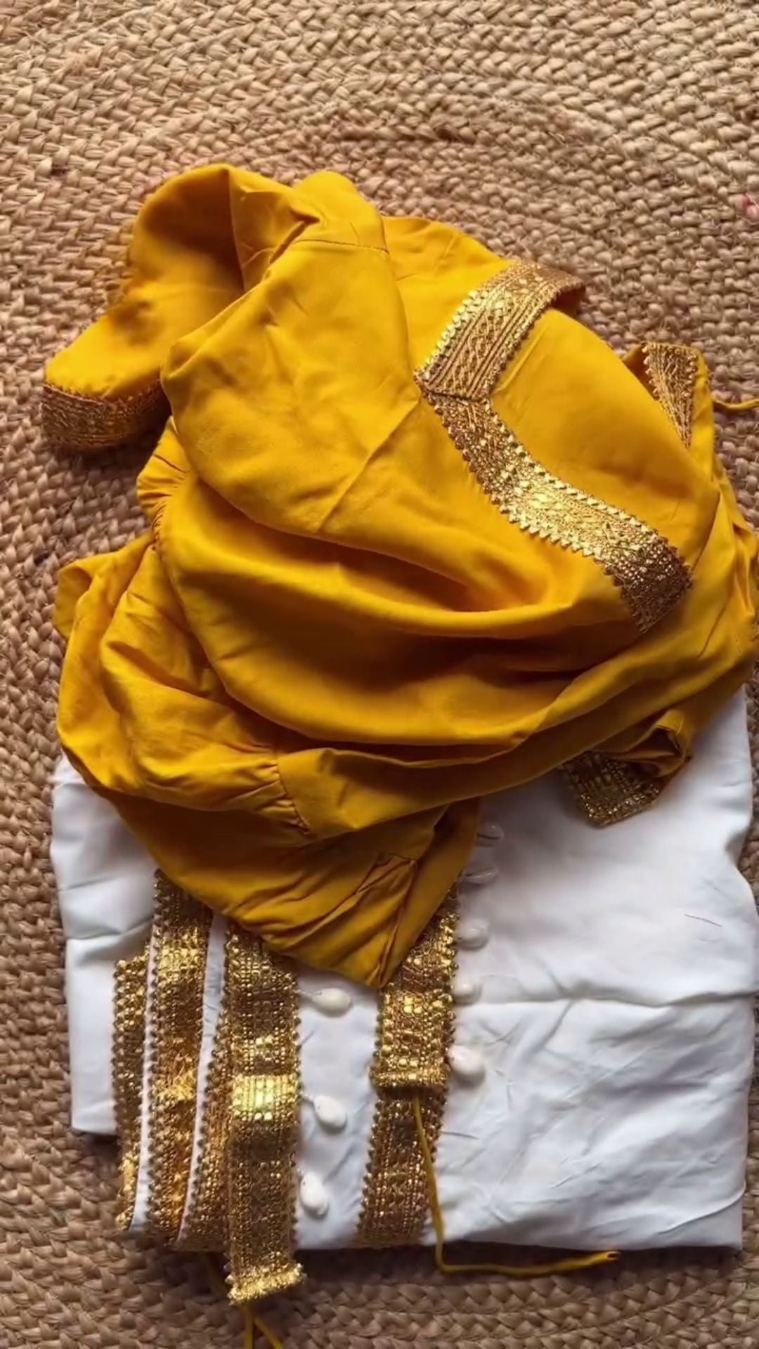 Yellow Sharara Set With Classic Belt special Raksha Bandhan Offer