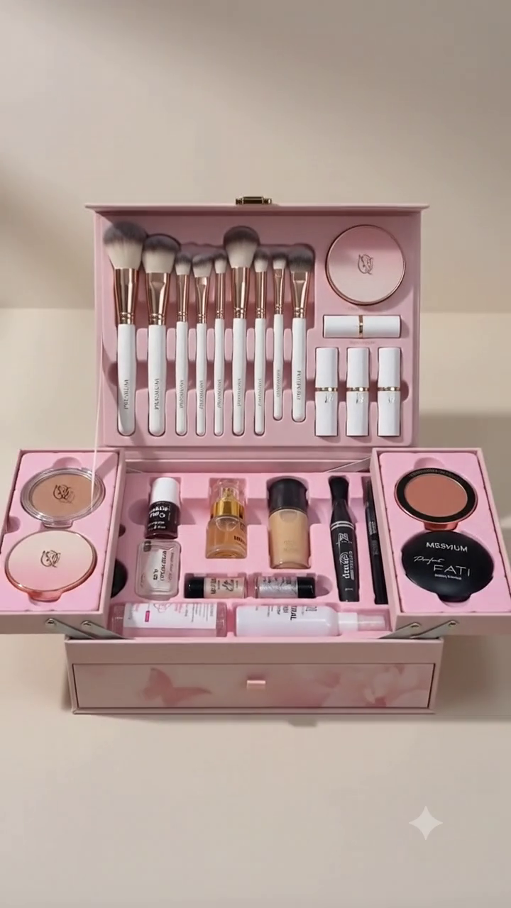 Trendy One Stop Make up Kit with Mirror and Beauty Portable Set Online