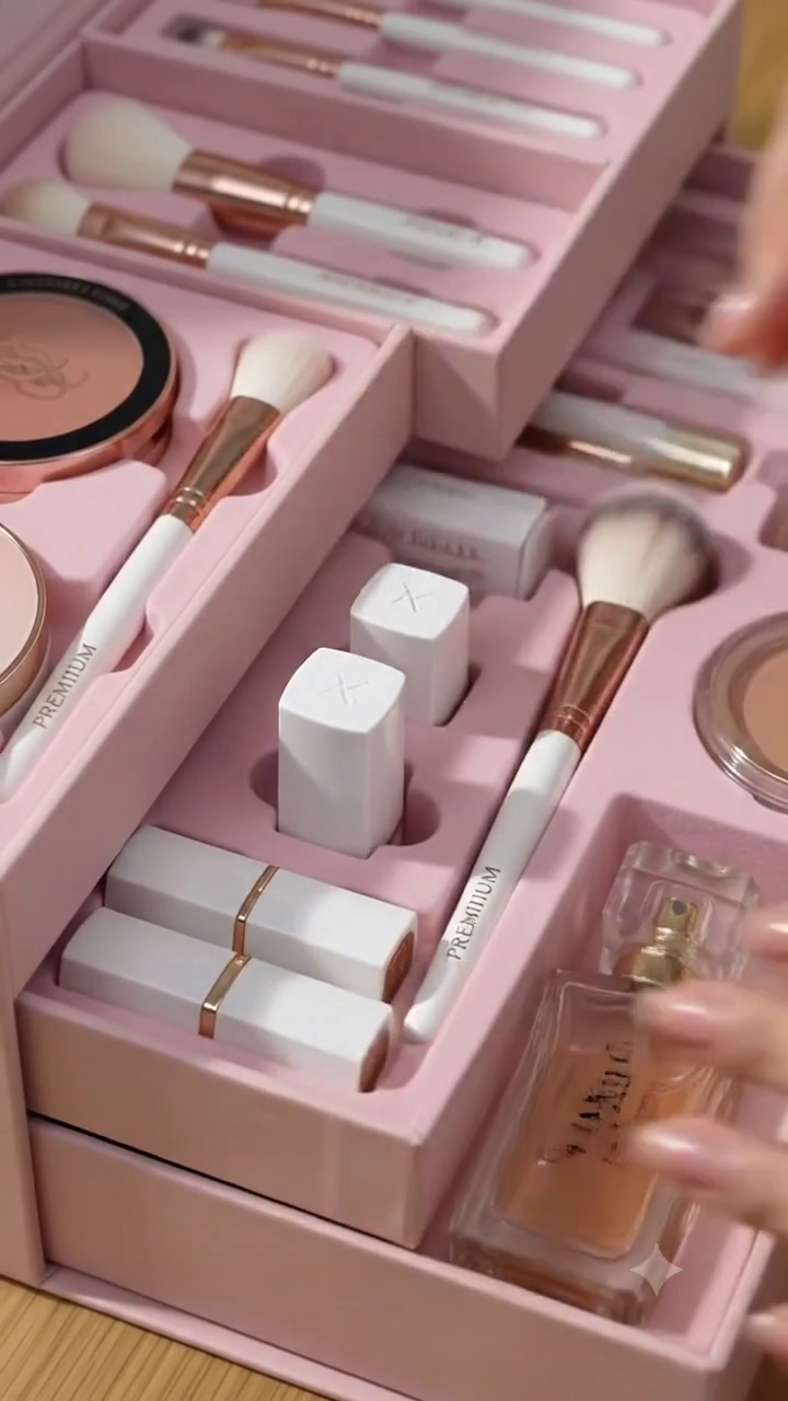 Trendy One Stop Make up Kit with Mirror and Beauty Portable Set Online