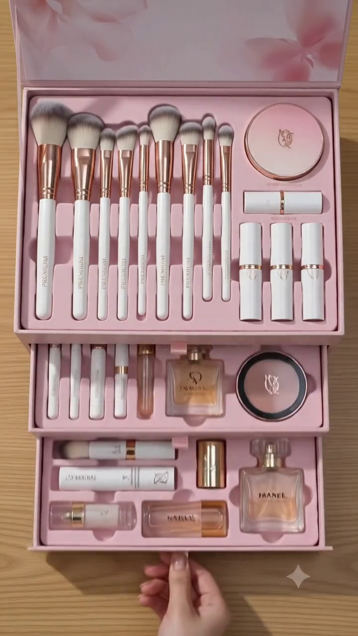 Trendy One Stop Make up Kit with Mirror and Beauty Portable Set Online